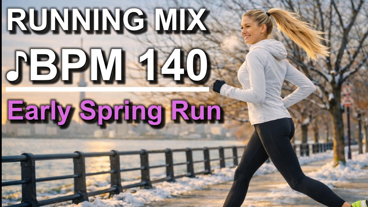 Early Spring Run | 60 min Running Mix BPM 140 | Chill Running BGM