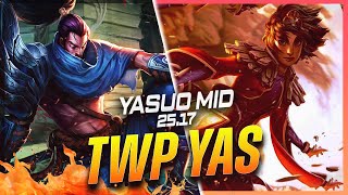 TheWanderingPro - Yasuo vs Taliyah MID Patch 25.17 - Yasuo Gameplay