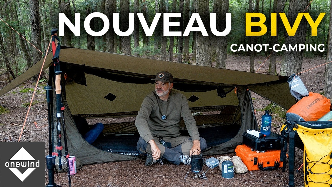 J'ai testé le NOUVEAU Bivy Tent Onewind en Canot-Camping !