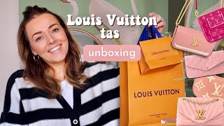 Unboxing van mijn nieuwe Louis Vuitton tas (Pochette Félicie rose poudre) | Beautygloss