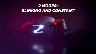 Zefal Bike Mirror with LED Bike Light
