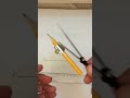 تنصيف مستقيم باستخدام الفرجال