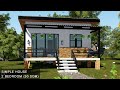 SIMPLE HOUSE DESIGN | for flood prone areas (50sqm) | CASA