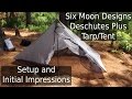 Ultralight Tarp/Tent | Six Moon Designs Deschutes Plus Tarp | Setup and Initial Impressions