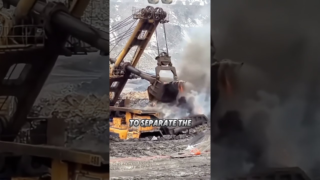 Why You Can’t Use Water on Burning Coal 🔥😱