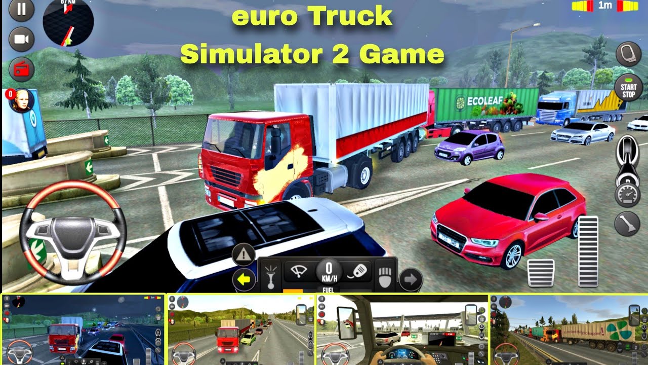 Euro Truck Simulator 2 Game | Euro Truck Simulator Mobile | Europe Truck Simulator 2 Game 