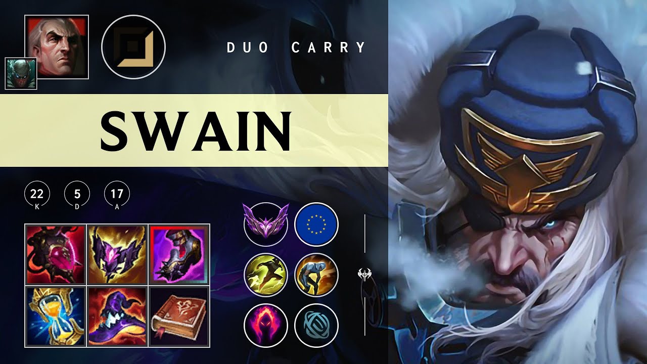 Swain Carry vs Varus - EUW Master Patch 25.23