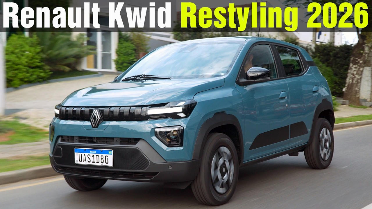 2026 Новый Renault Kwid E-Tech Restyling - Полный Обзор!