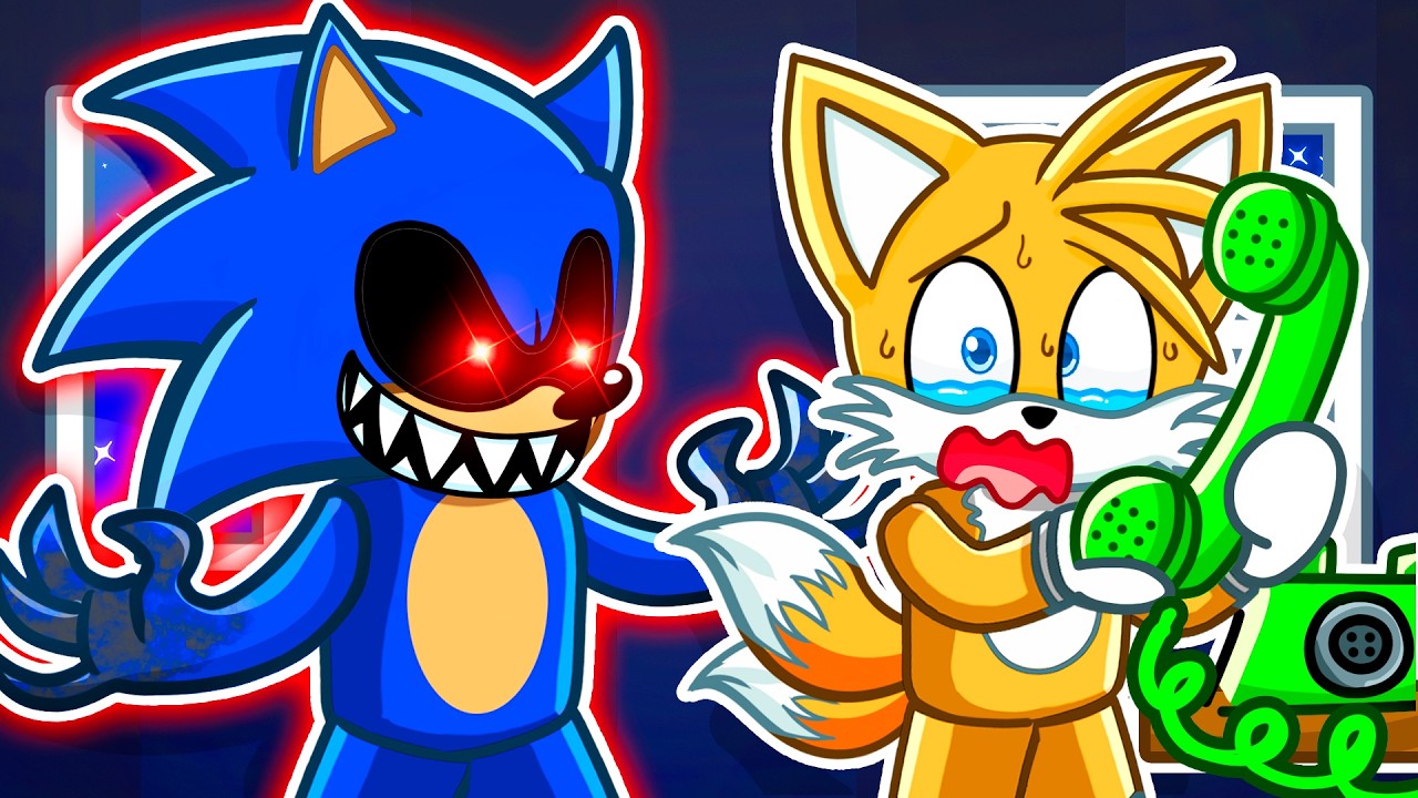 Не звоните Злому Сонику в 3 часа ночи в Roblox!