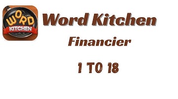Word Kitchen Financier Answers | All Solutions & Hints | Go Answer