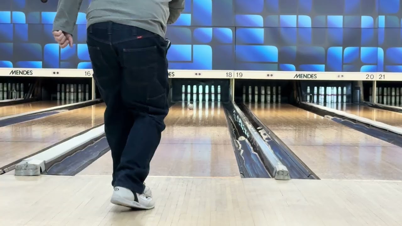 Bowling A 93 Game In Candlepin Bowling