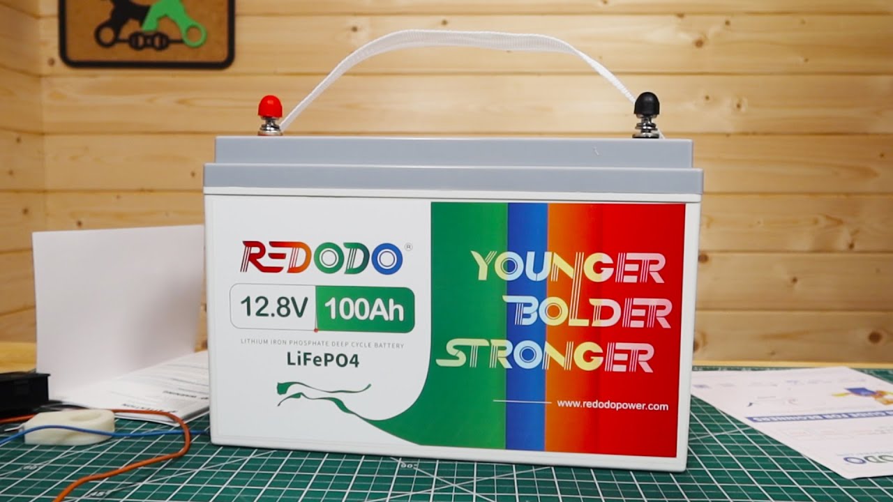 Redodo 12,8V 100AH Low Temp LiFePO4 Deep Cycle Batterie