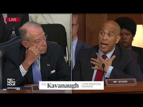 Senators debate Sen. Booker's move to publicly release Kavanaugh email