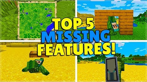 Top 5 Features That Are STILL Missing On Minecraft Bedrock From Java