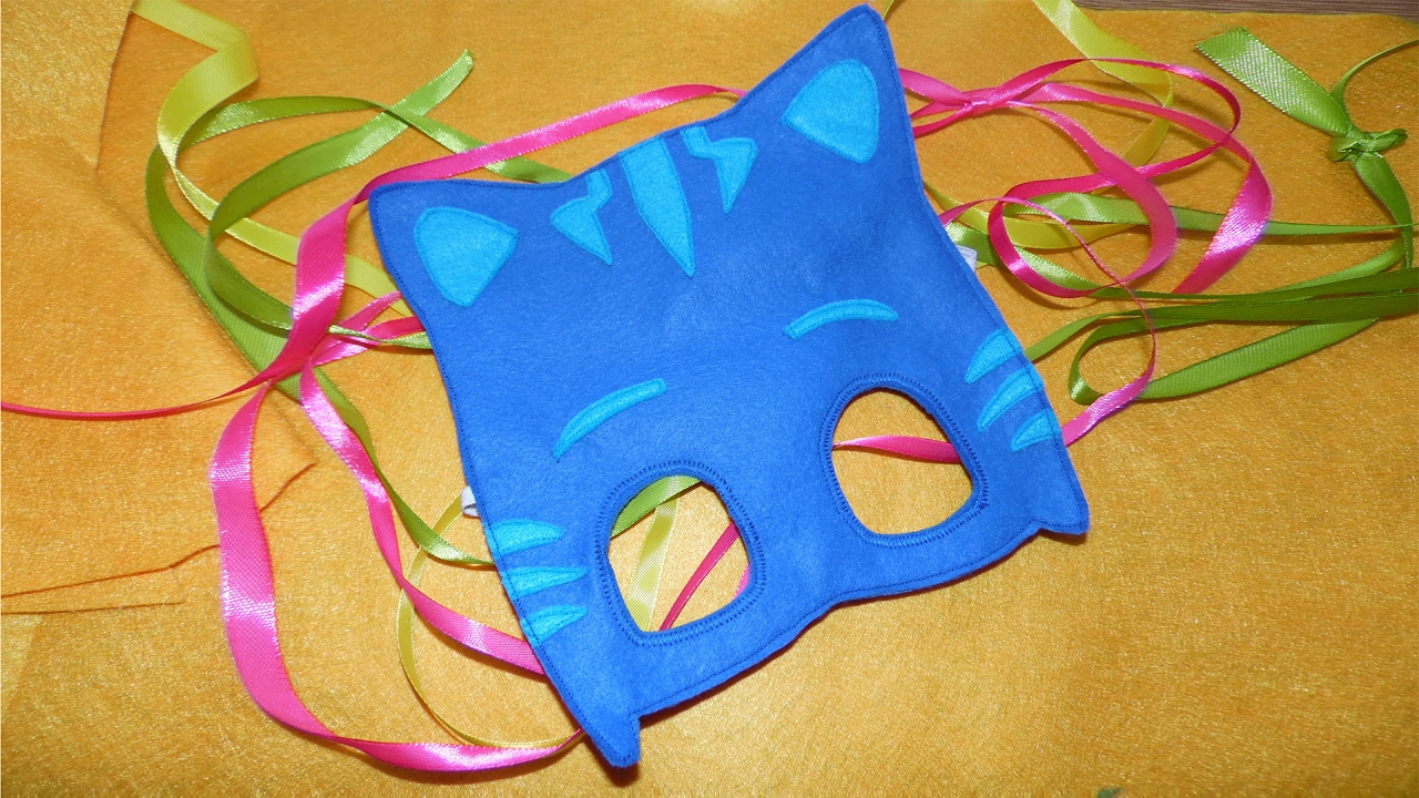 Caramelle per Bambini Dream s Party Maschera Pj Masks Gattoboy Mascherina Superpigiamini in plastica con Elastico GATTOBOY 