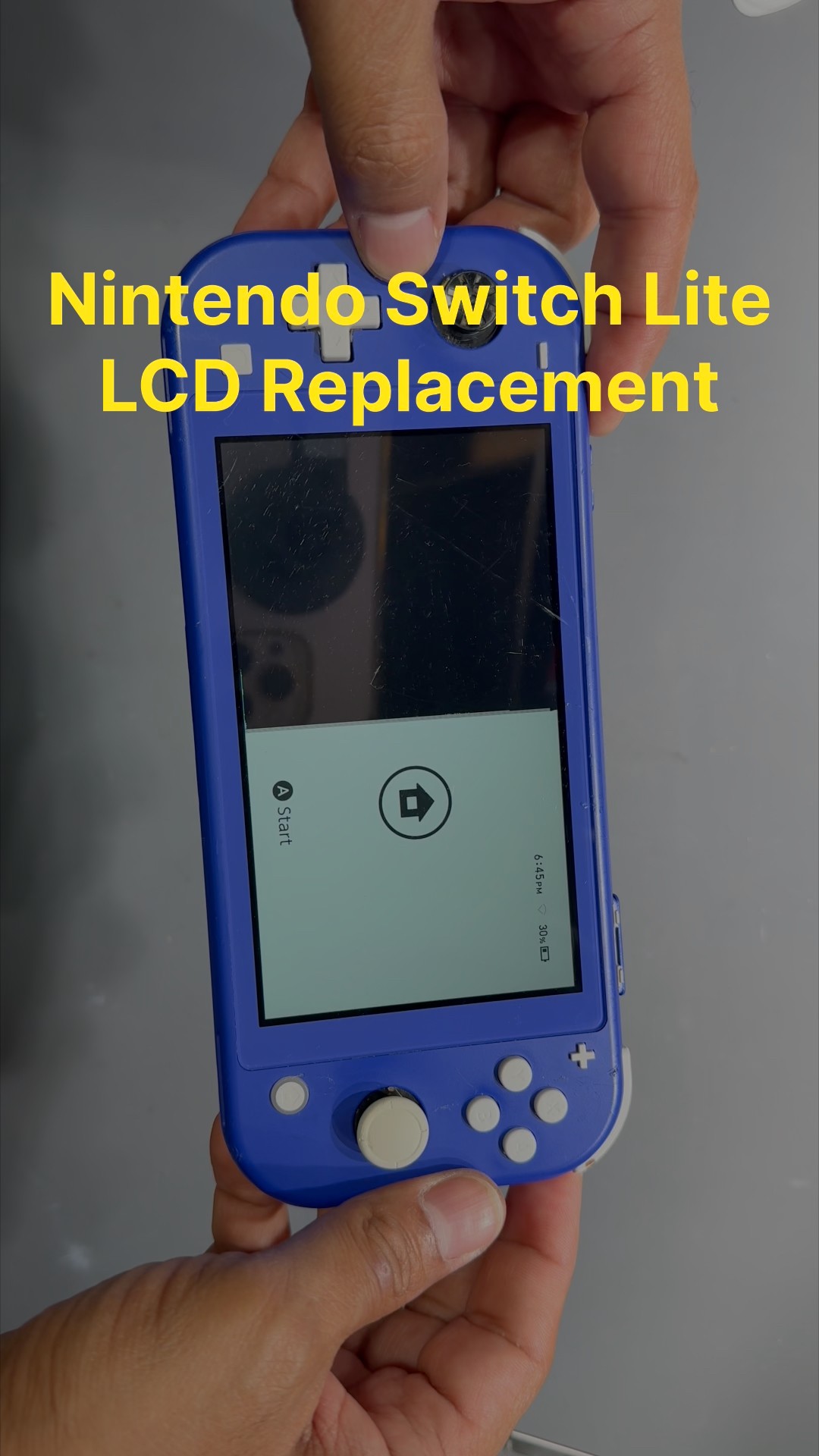 Nintendo Switch Lite LCD Replacement #diy #sonantech #nintendo