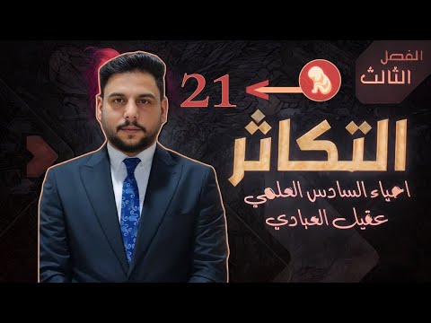 احياء السادس علمي 21 الفصل الثالث تكوين البذور