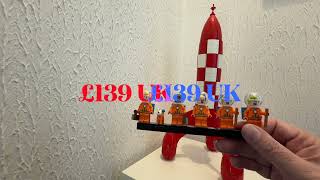 lego Ideas 21367 Tintin Moon Rocket build & review