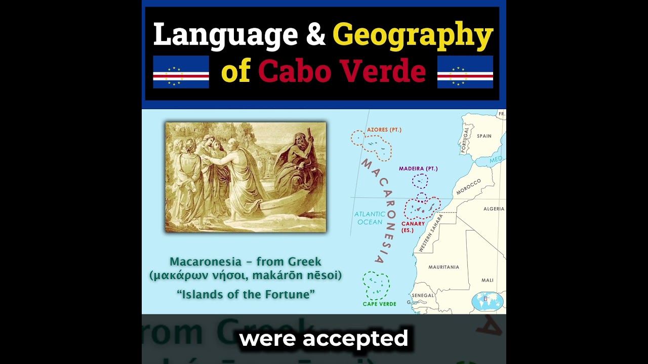 Cabo Verde - language & geography