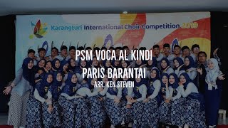 Paris Barantai (arr. Ken Steven) PSM Voca Al Kindi UMS || 5th KICC 2019