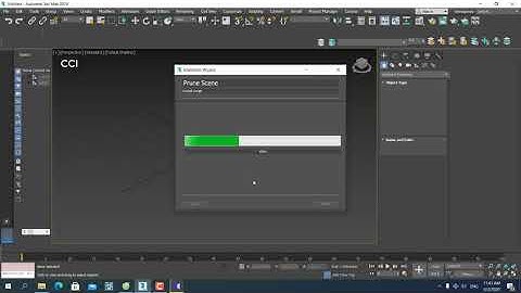 DỌN RÁC DIỆT VIRUSS TRONG 3DS MAX - PRUNE SCENE