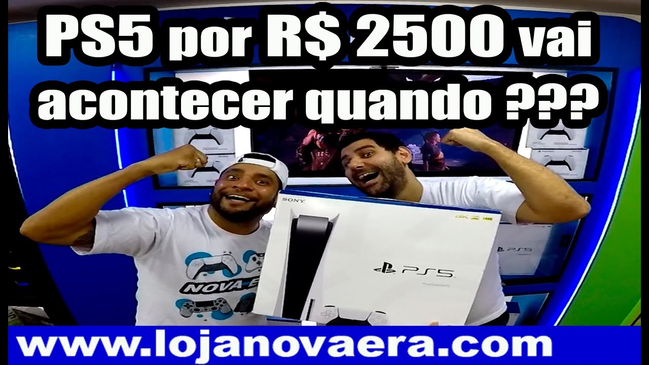 PS5 fica R$ 800 mais barato na loja oficial, mas pode custar ainda menos