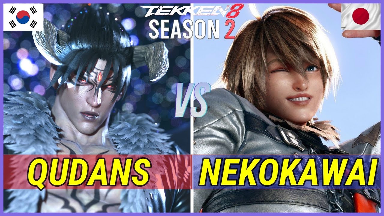 Tekken 8 (Ver.2.02) | Qudans (Devil Jin) vs NekoKawai (Leo) Ranked Matches