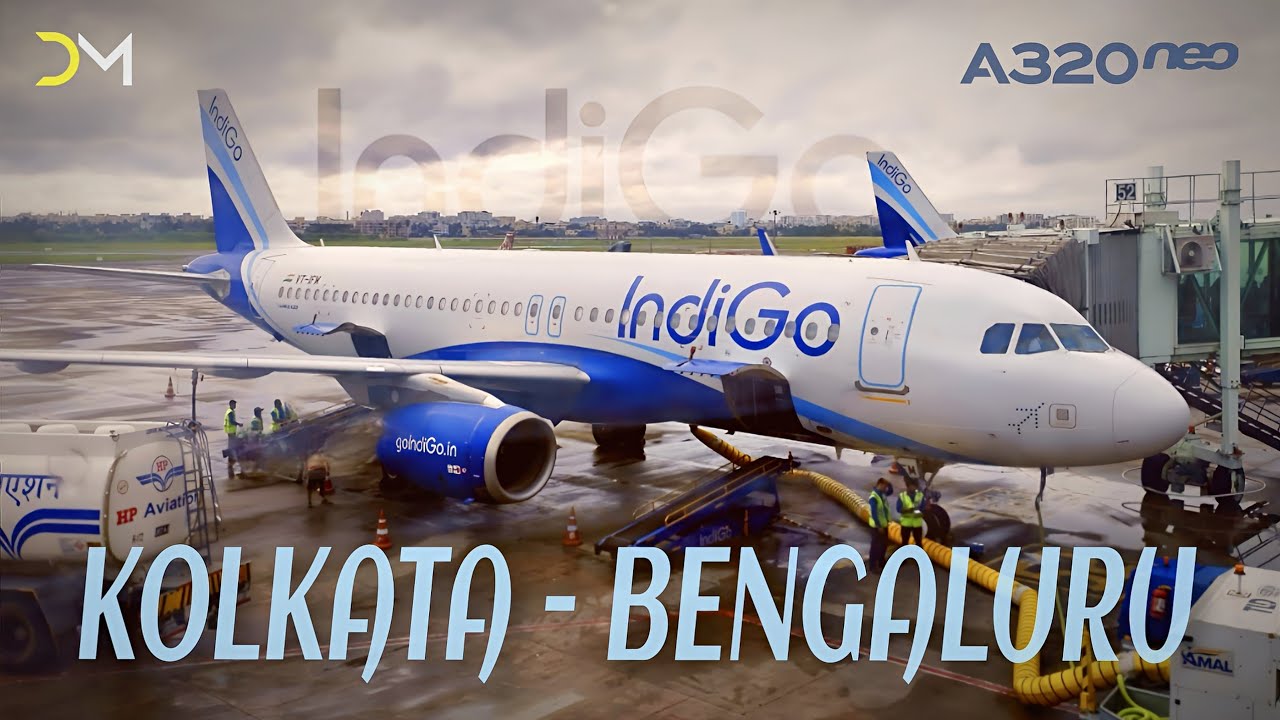 A TURBULENT FLIGHT to Bengaluru!! Kolkata to Bengaluru onboard IndiGo