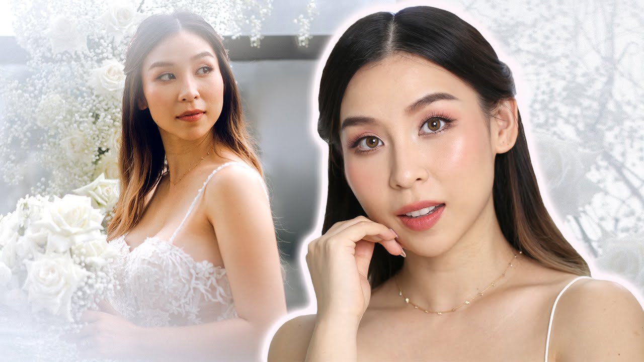 Natural Glowing Bridal Makeup Look