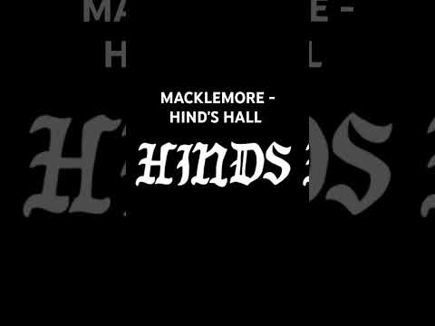 MACKLEMORE HIND S HALL Audio Only Gaza Israel Palestine 