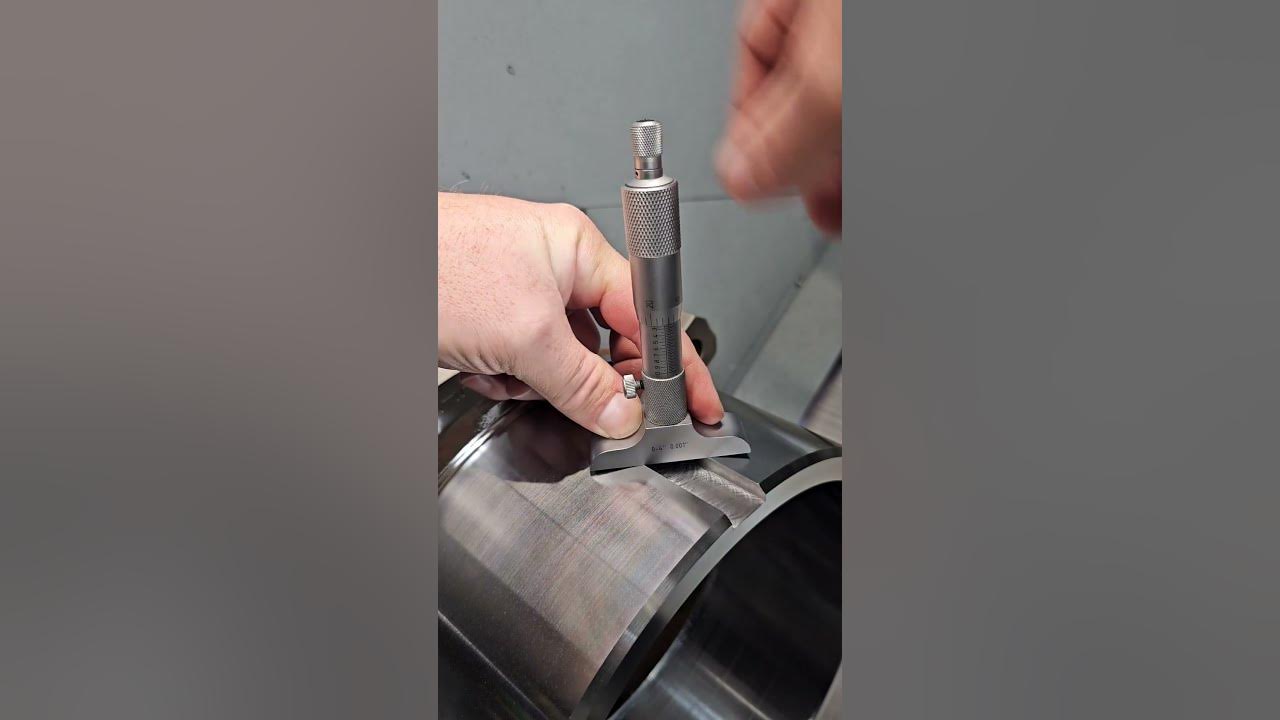 Measuring Keyway Depth with a Ball Bearing This is one method of many