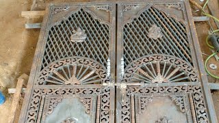 #shakilshaikh  how to make a Iron fancy gate Maharaja Gate banana sikhen.