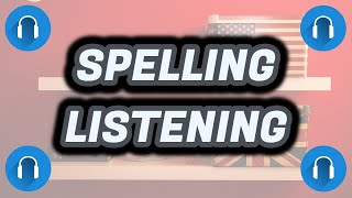 ENGLISH LISTENING 🎧 - SPELLING PRACTICE EXERCISE | Audio Dictation | Alphabet Activity screenshot 3