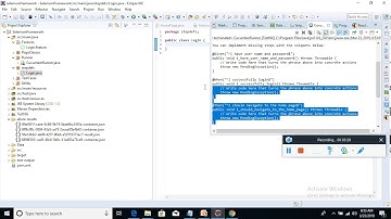 Selenium Framework From Scratch Part 04 - BDD