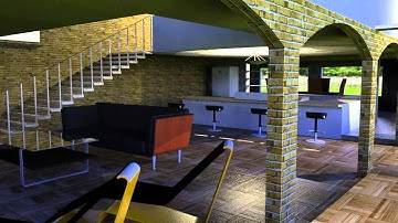SketchUp and Kerkythea Photorealistic renderings.