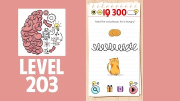 Brain Test Level 203 Walkthrough