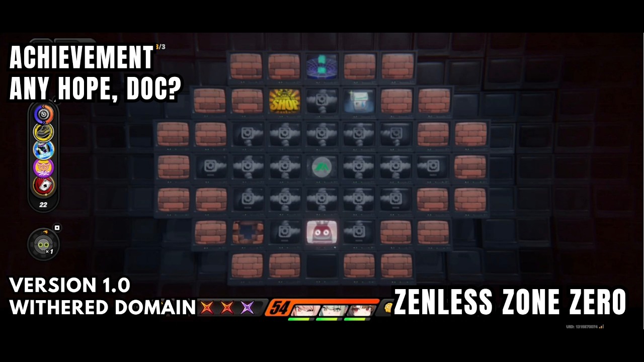 【ゴンページ】　Pointless Journey まとめ Zenless Zone Zero Achievement] Any Hope, Doc?: Clear Withered