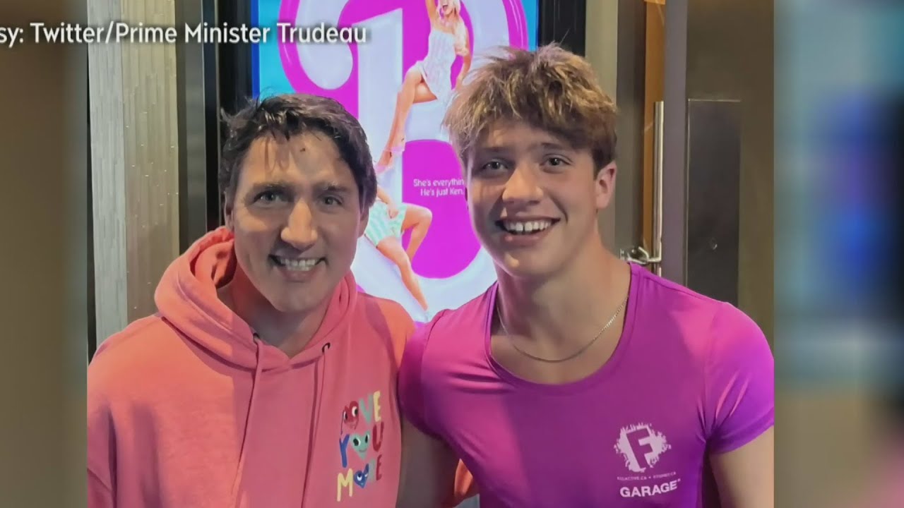 'Barbie' photo with PM Justin Trudeau grabs attention