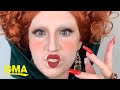 This Hocus Pocus Makeup Look Put A Spell On Us L GMA