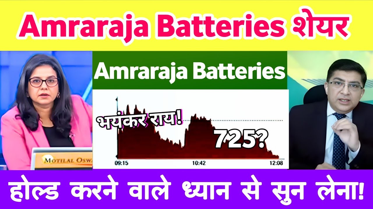AMARA RAJA BATTERIES SHARE  Analysis | AMARA RAJA BATTERIES SHARE LATEST NEWS Today 25 January