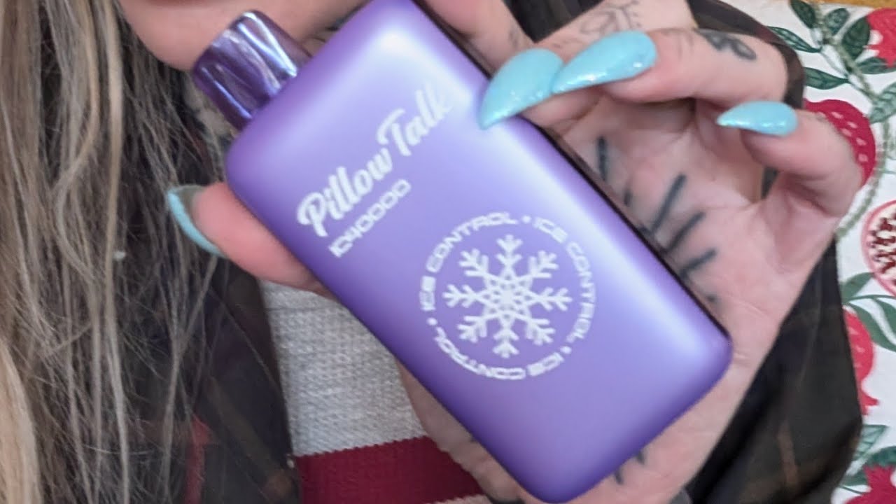 pillow talk ice control * sour apple ice* and * grape b-pop*