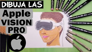 🥽 Aprende a dibujar las  Apple Vision Pro  paso a paso 🥽 by Papel & Lápiz Dibujos 519 views 3 months ago 10 minutes, 26 seconds
