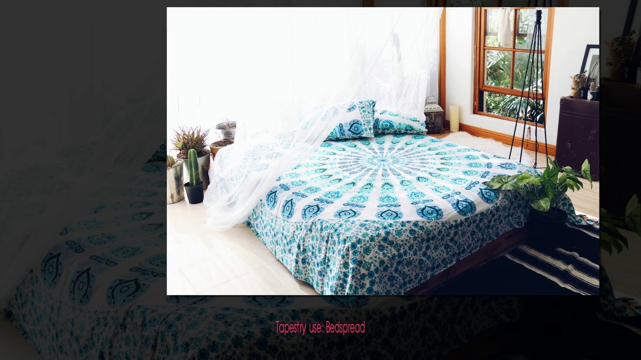 The Elephant Mandala Tapestry Decor