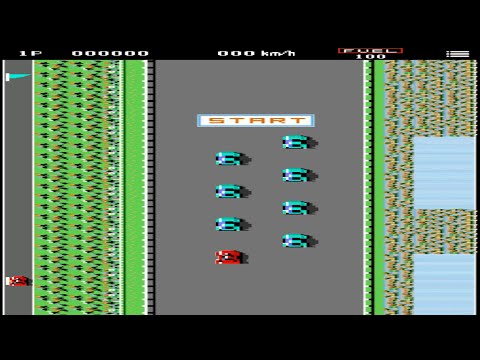 Road Fighter NES - Gameplay