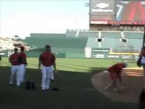 Batting Stances: on the field for mark teixeira