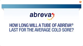 How Long Does a Tube of Abreva® Last? | Abreva® FAQ