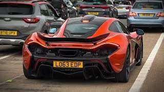 Supercars Leaving Silverstone after British F1 GP 2019. P1, LaFerrari, Pista, tdf, Zagato and more!