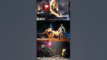 MKX VS MK11 VS MK1 Scorpion Brutality Evolution 🥵