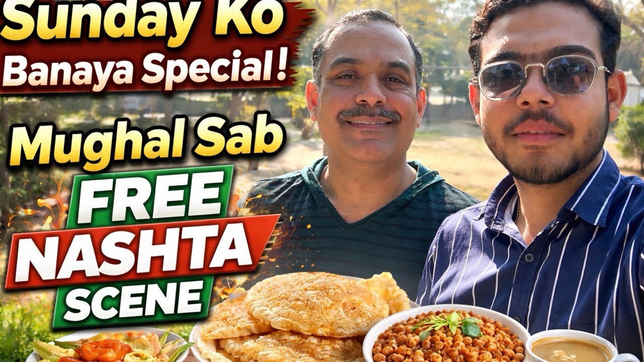 Sunday Ko Banaya Special | Mughal Sab Ka Free Nashta Scene 🔥