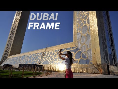 Wideo: Dubai Frame To 500-stopowa Pozłacana Ramka Na Zdjęcia